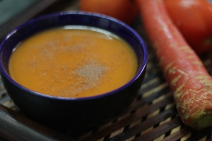 Tomato soup with a twist